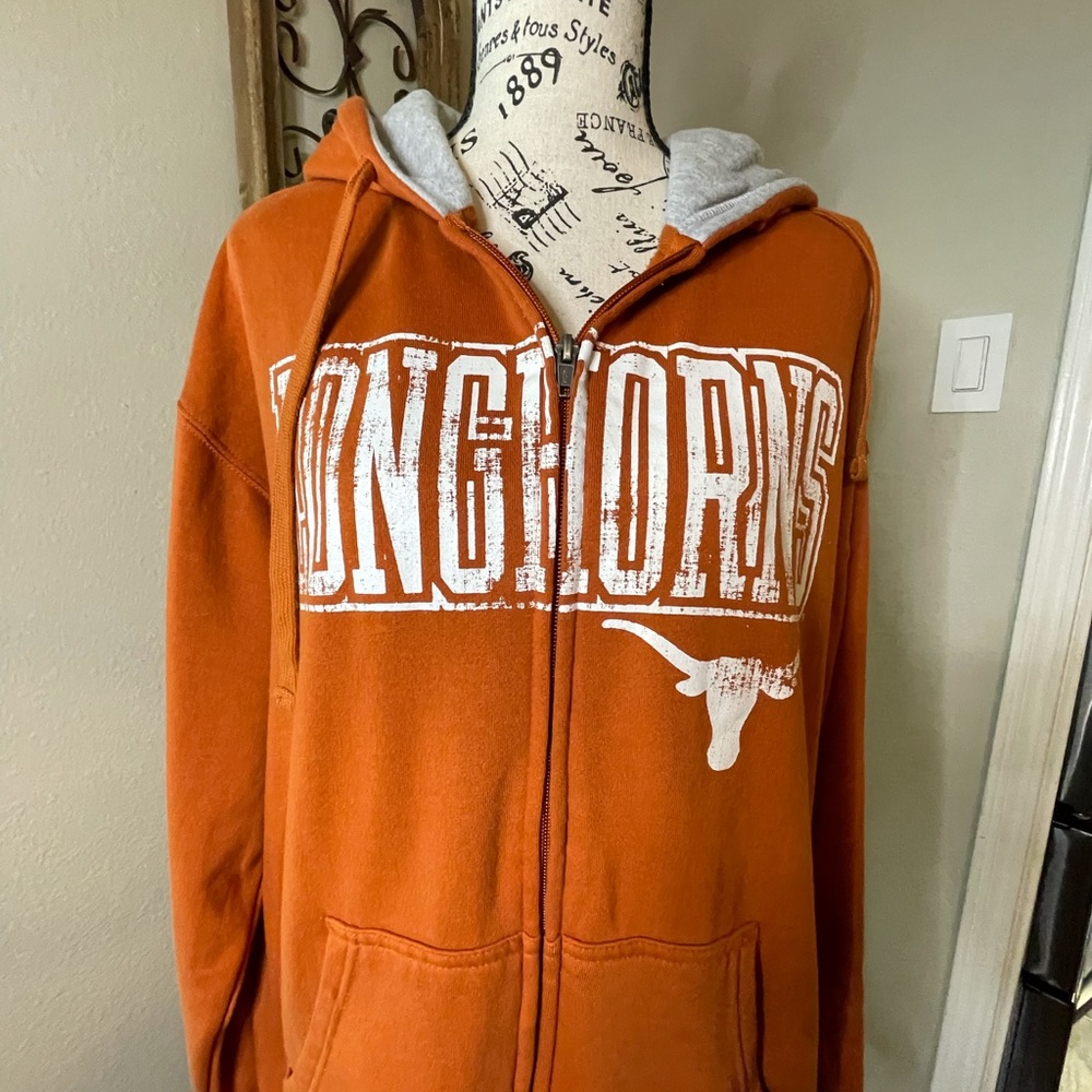 Women’s UT Longhorn Hoodie from Russell. Large.